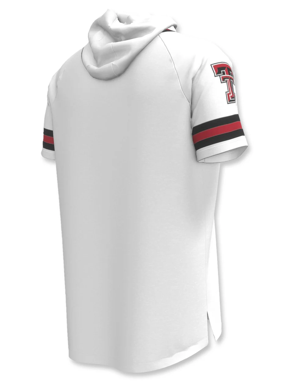 **Texas Tech Under Armour "Basketball Hooded Shooter" MEN'S Short Sleeve - Image 4