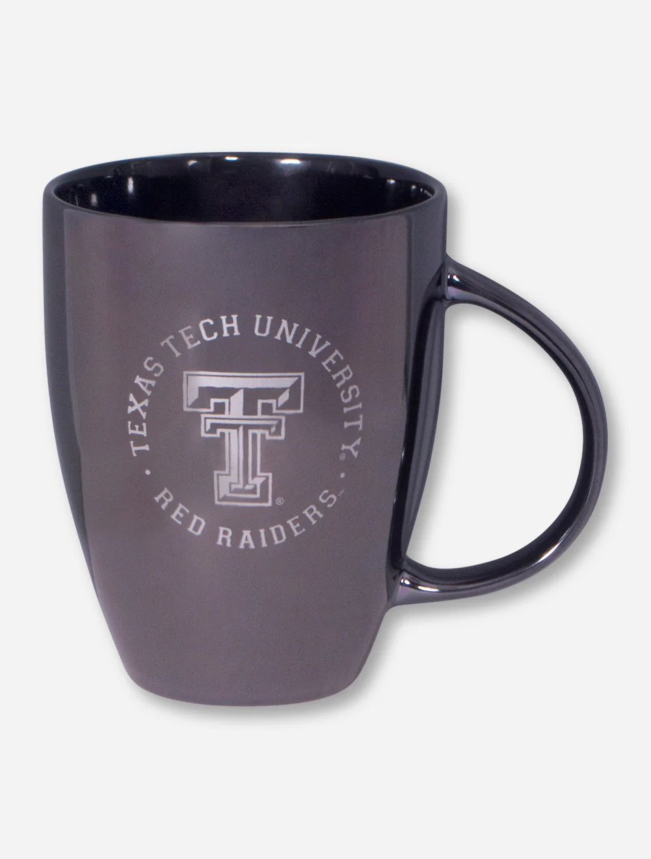 Texas Tech University "Space Age" Metallic Coated Ceramic Coffee Mug