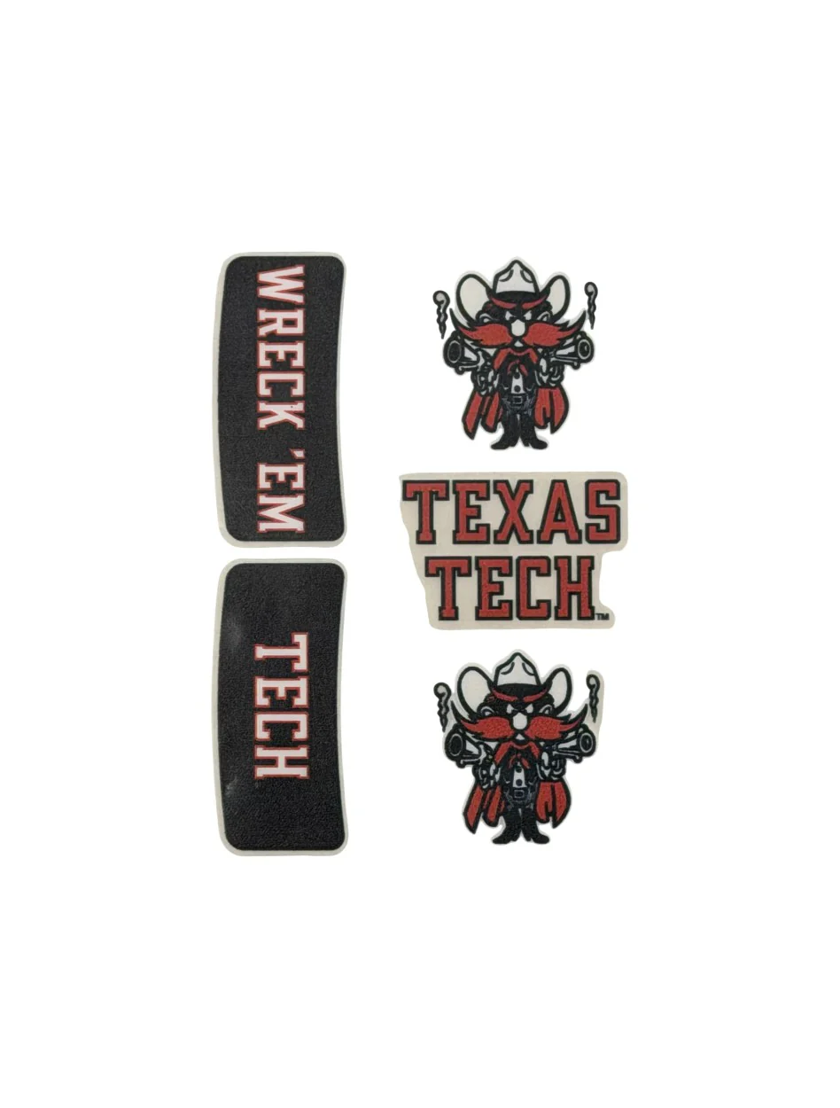 Texas Tech "Variety Pack" Peel and Stick Temporary Tattoos