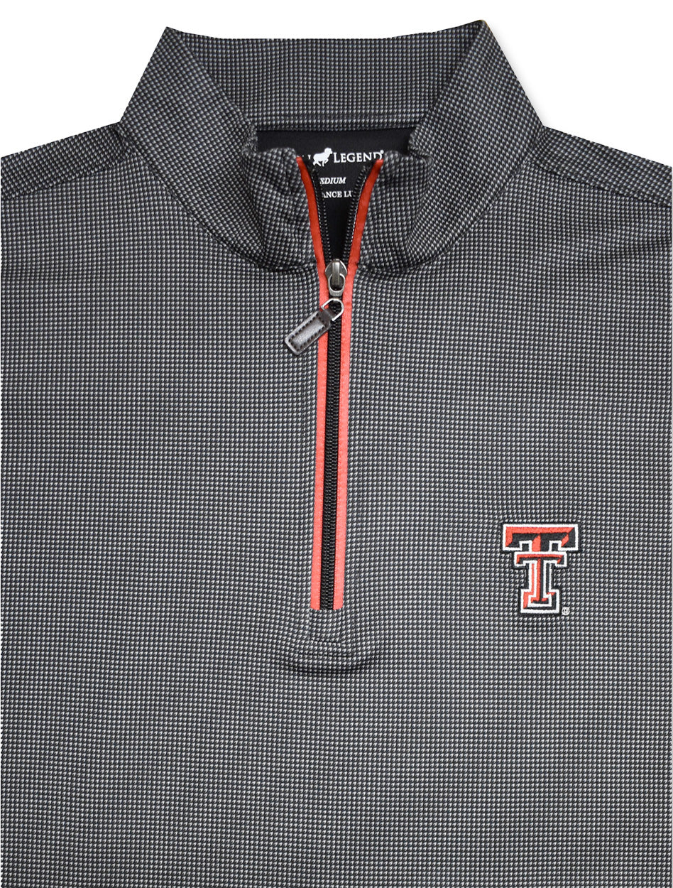 Texas Tech Varsity Tailgate "Shepard Micro Fleece" 1/4 Zip Pullover - Image 2