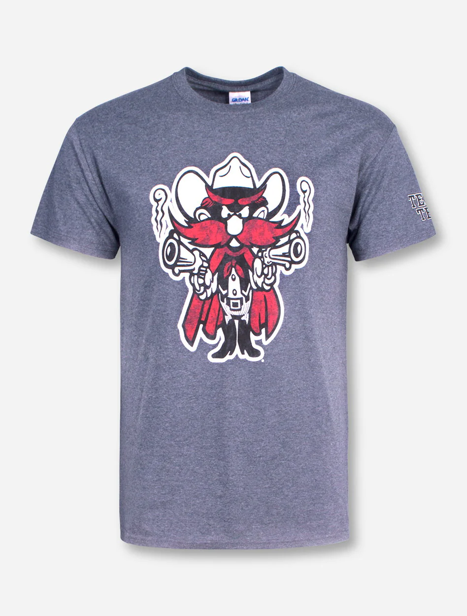 Texas Tech Vintage Raider Red T-Shirt - Image 5