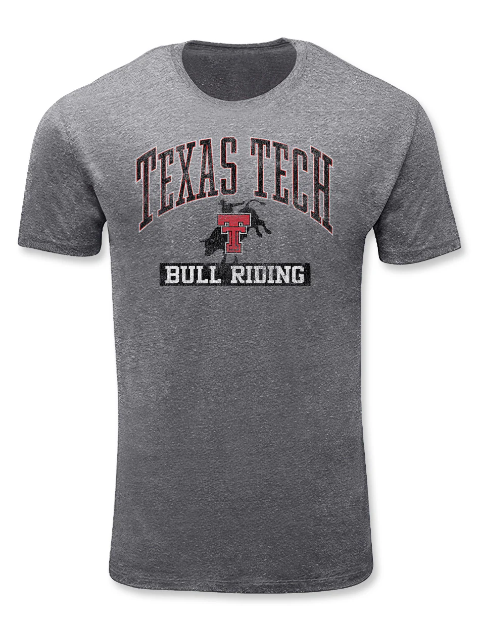 Texas Tech Vintage Sport Specific Bull Riding Short Sleeve T-Shirt