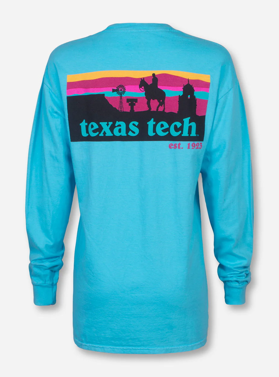 Texas Tech Western Sunset Silhouette Long Sleeve - Image 5