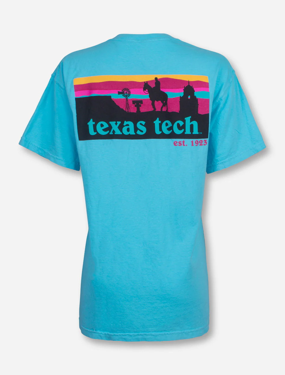Texas Tech Western Sunset Silhouette T-Shirt - Image 3