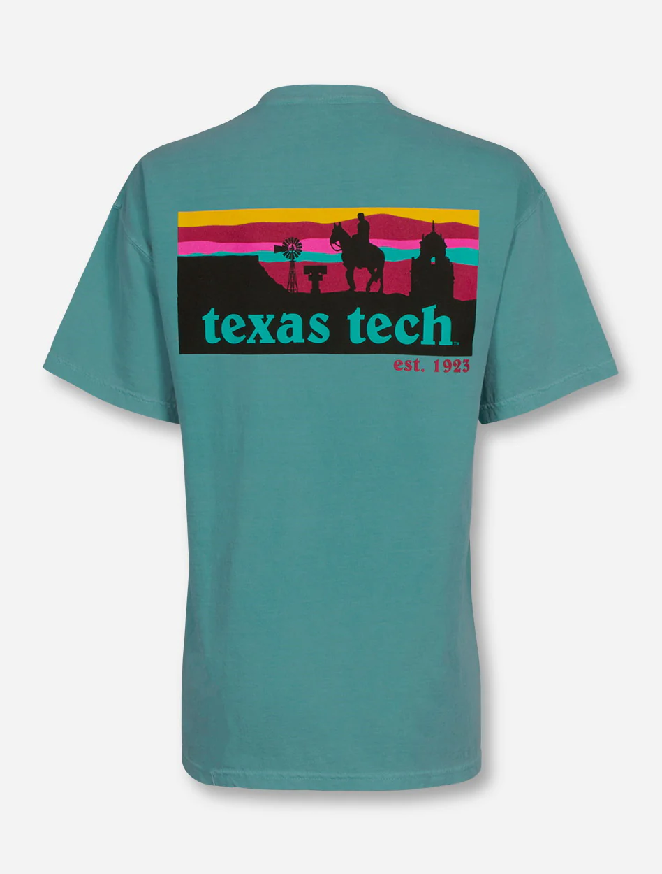 Texas Tech Western Sunset Silhouette T-Shirt - Image 5