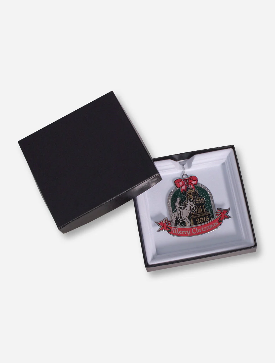 Texas Tech Will Rogers & Belltower 2016 Collector's Ornament - Image 2