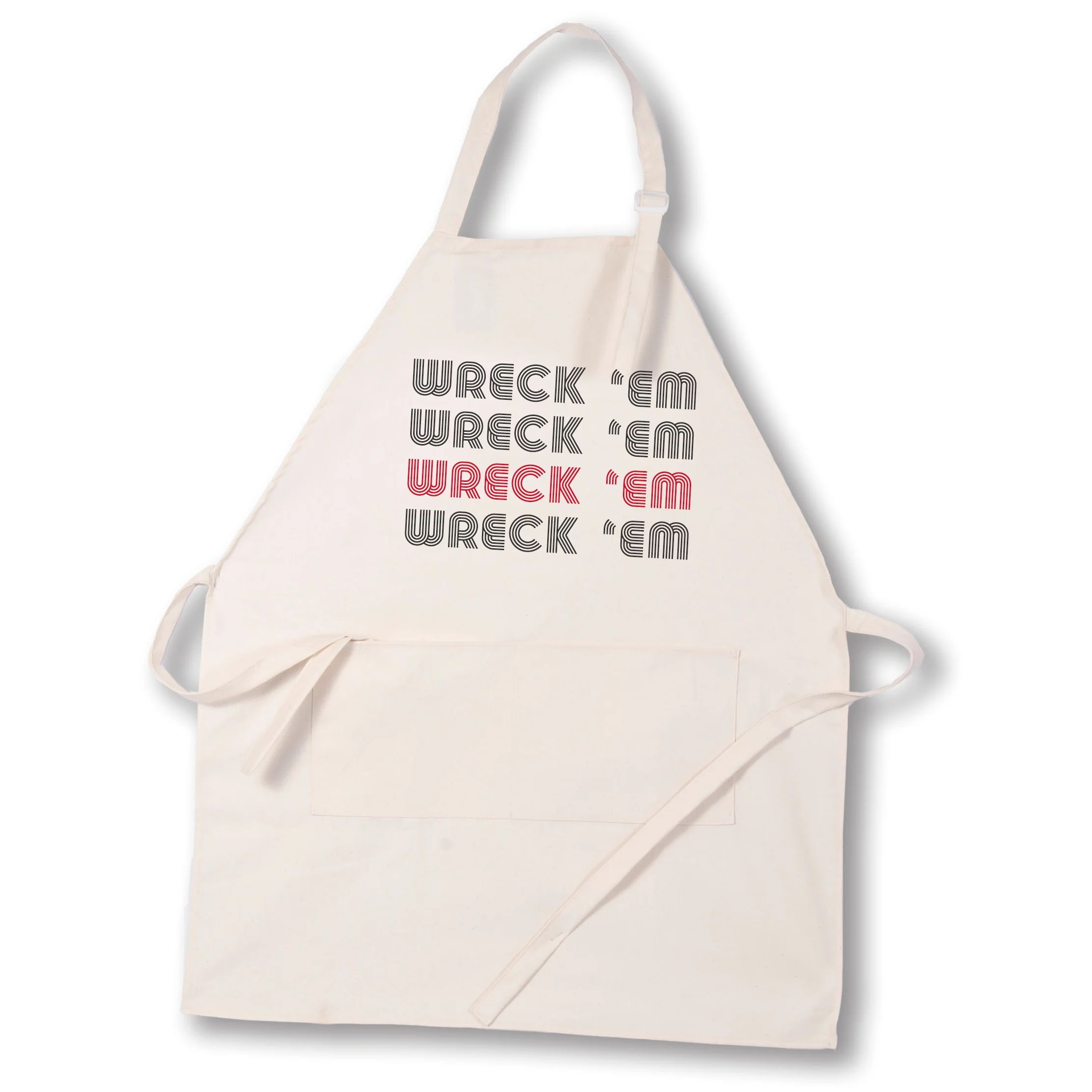 Texas Tech Wreck'em Tech "Retro " Canvas Apron