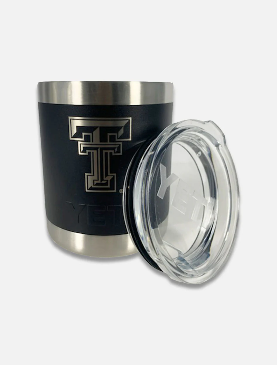 Texas Tech Yeti 10 oz "Lowball" with Standard Lid - Image 2