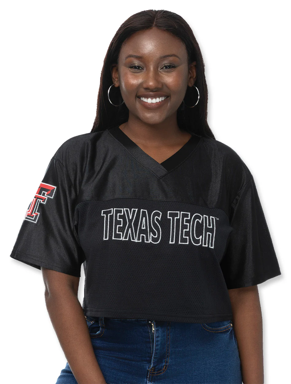 Texas Tech Zoozats Embroidered Sideline Jersey T-Shirt - Image 2