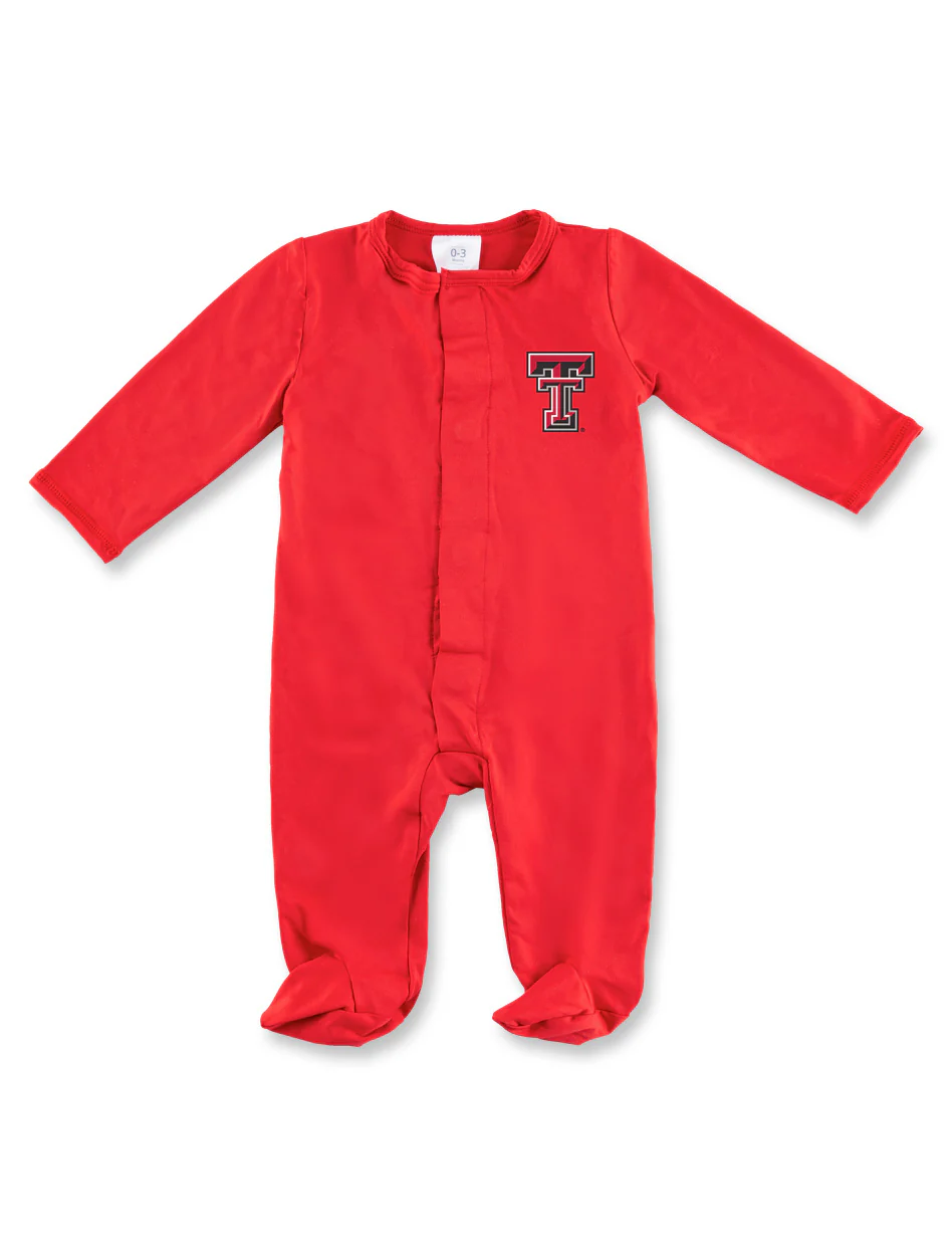 Texas Tech Zoozatz Baby Magnetic Wreck Em Onesie