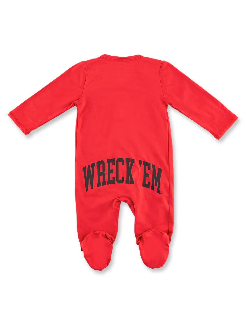 Texas Tech Zoozatz Baby Magnetic Wreck Em Onesie - Image 2