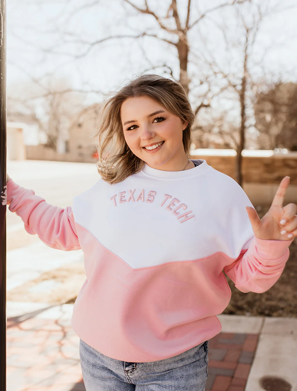 Texas Tech Zoozatz "Bestie" University Sweatshirt