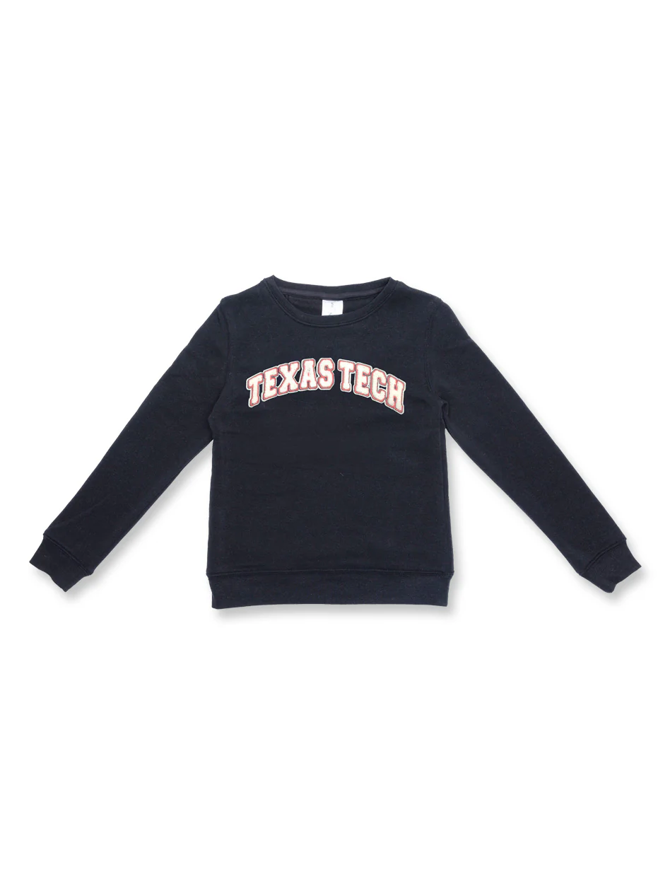 Texas Tech ZooZatz Youth Chenille Crew Sweatshirt