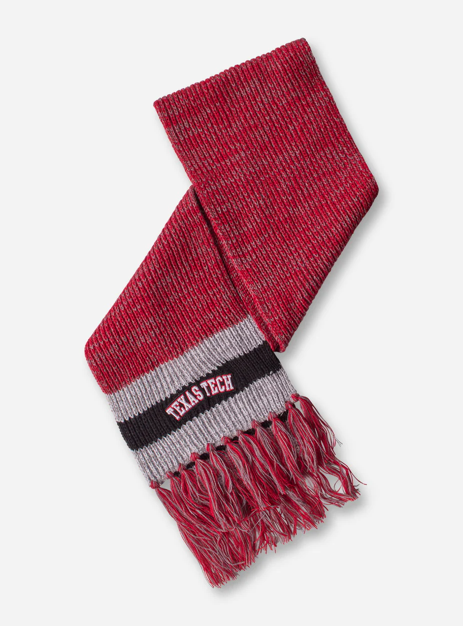 The Game Texas Tech Banded Crochet Scarf - Image 2