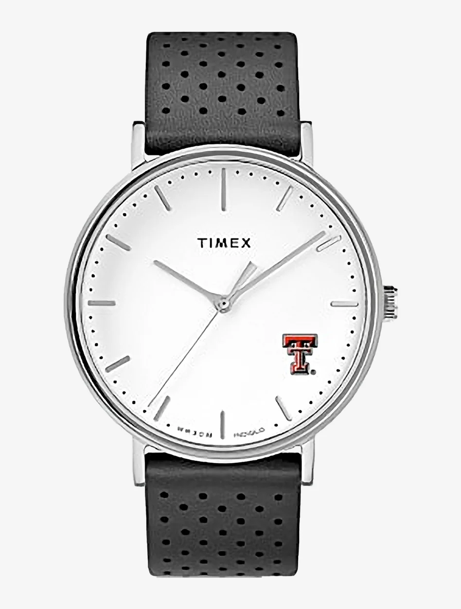 Timex Texas Tech Double T "Bright Whites" Watch
