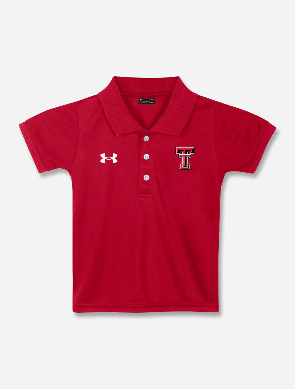**TODDLER Under Armour Texas Tech Red Raiders Polo