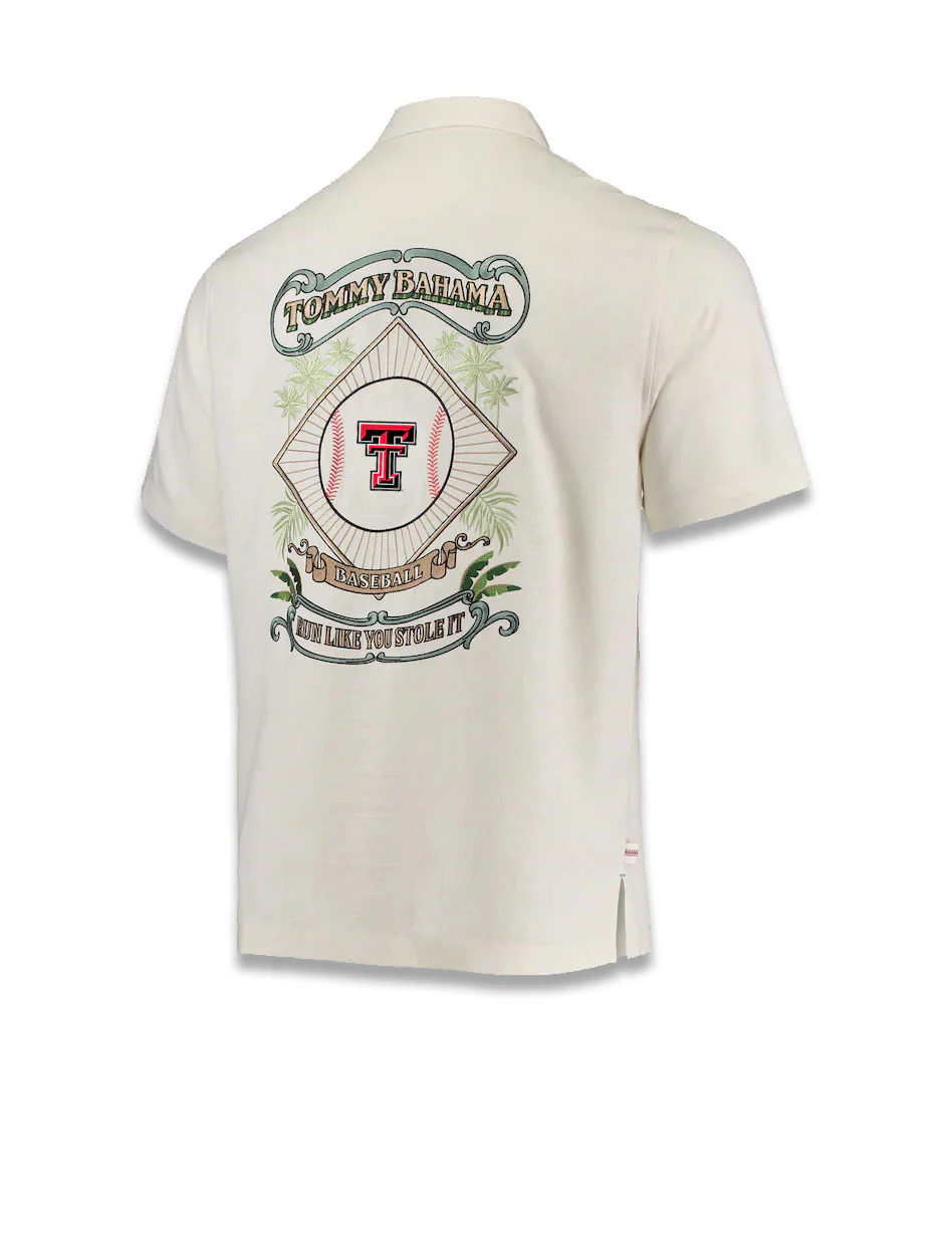 Tommy Bahama "Run Like You Stole It" Button Down Camp Shirt