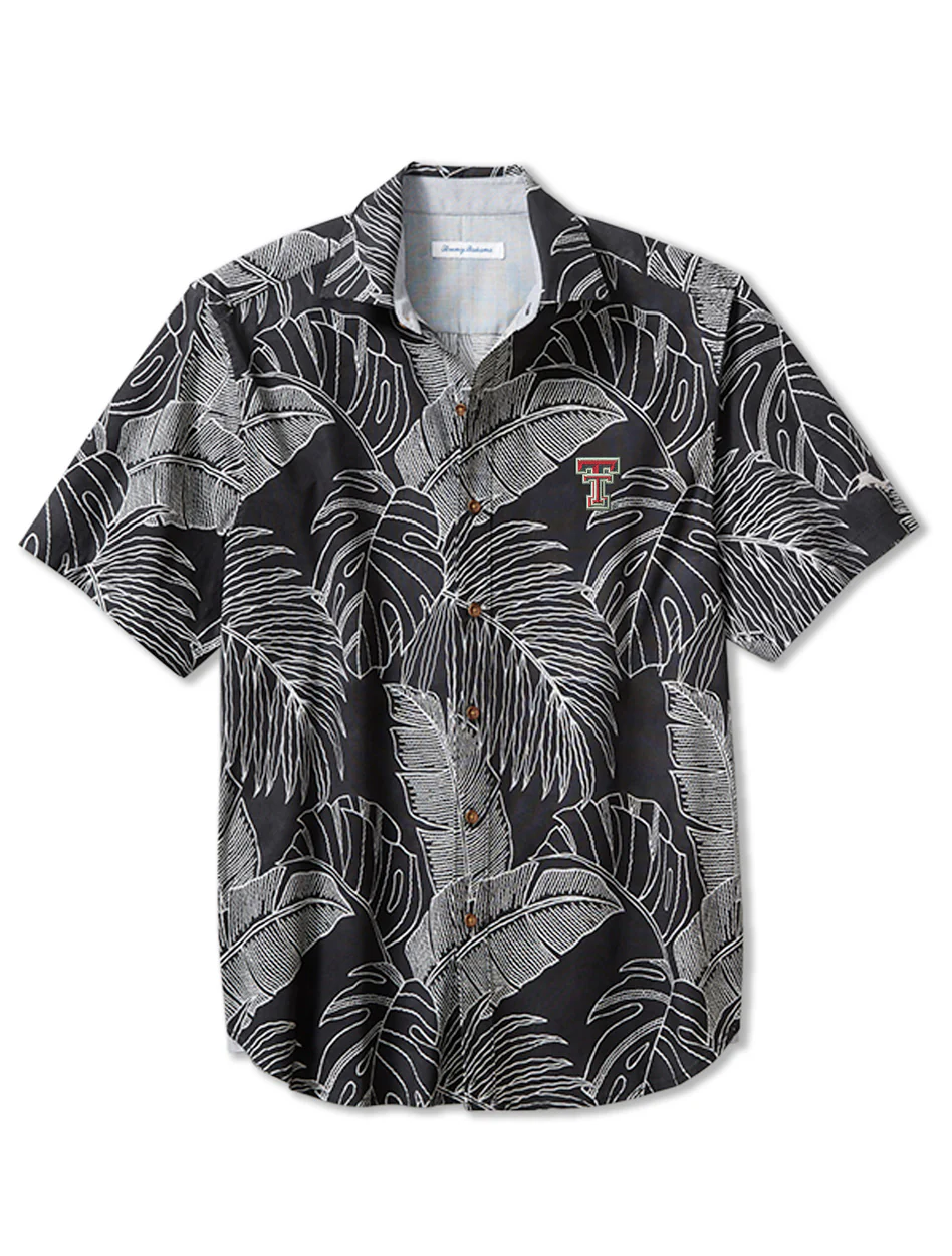 Tommy Bahama Texas Tech "Sport Vine Line" Short Sleeve Button Down Shirt
