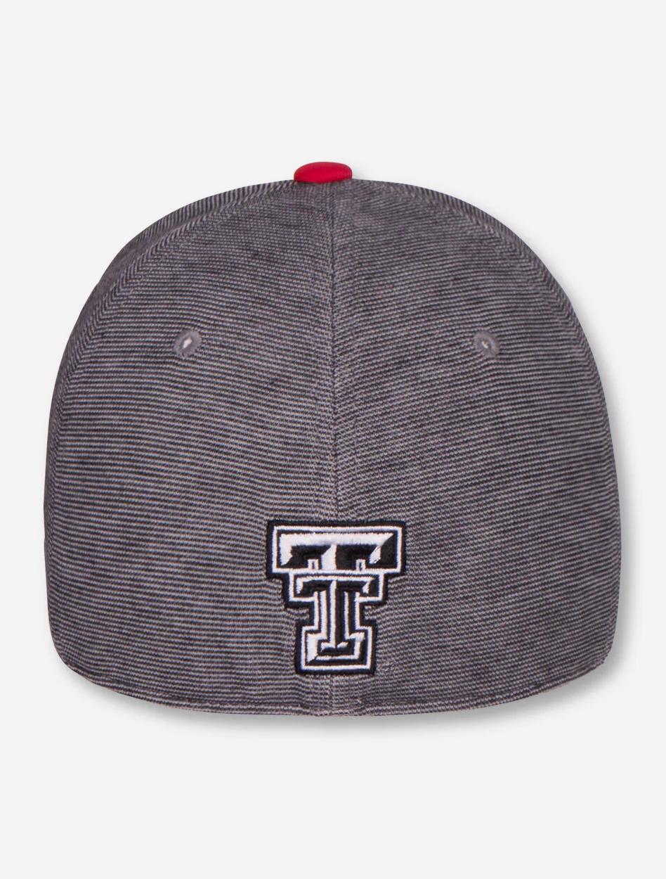 Top of the World Texas Tech "Hustle" Double T on Tri-Color Stretch Fit - Image 4