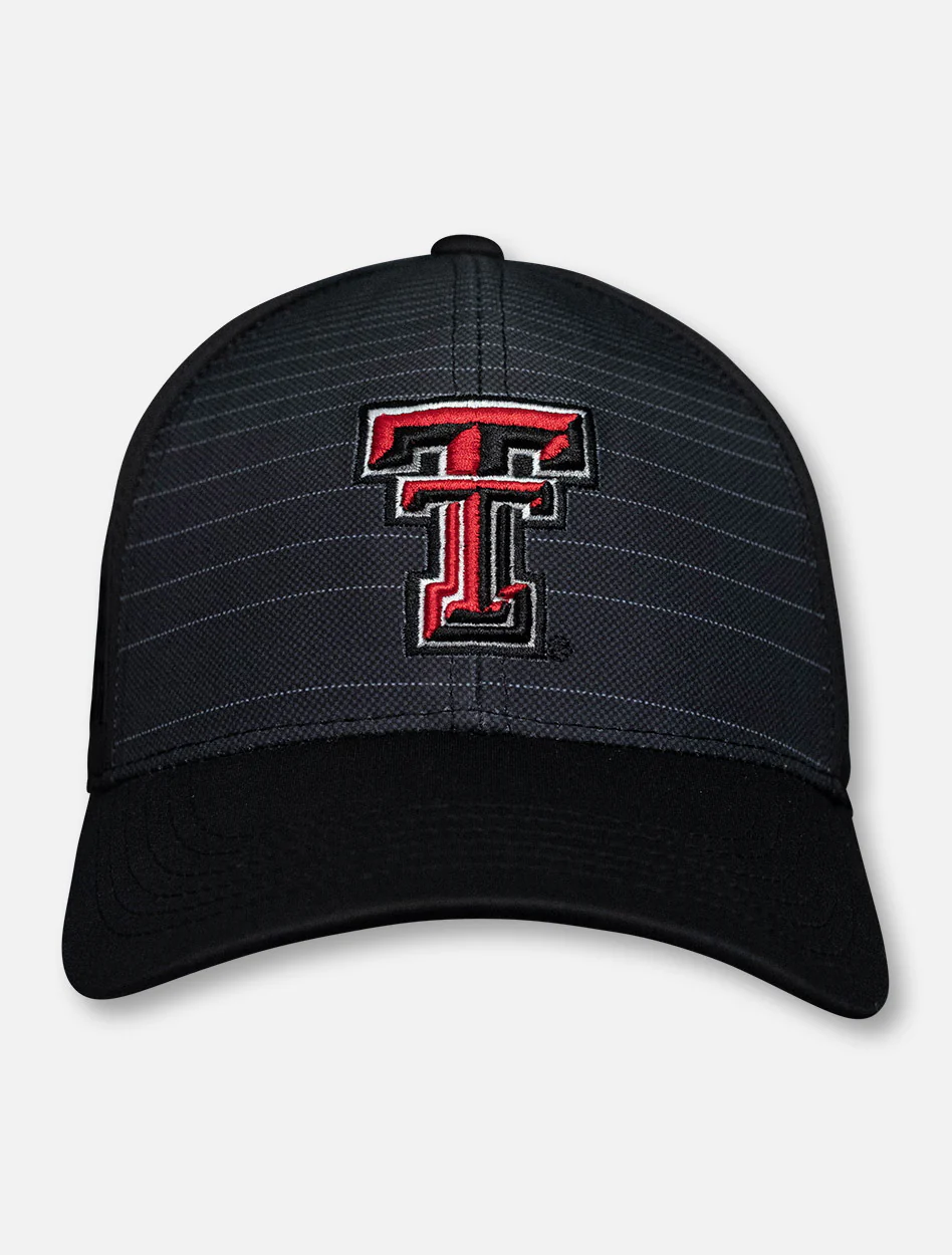 Top of the World Texas Tech Red Raiders Double T "McGavin" Black Stretch Fit Cap - Image 3