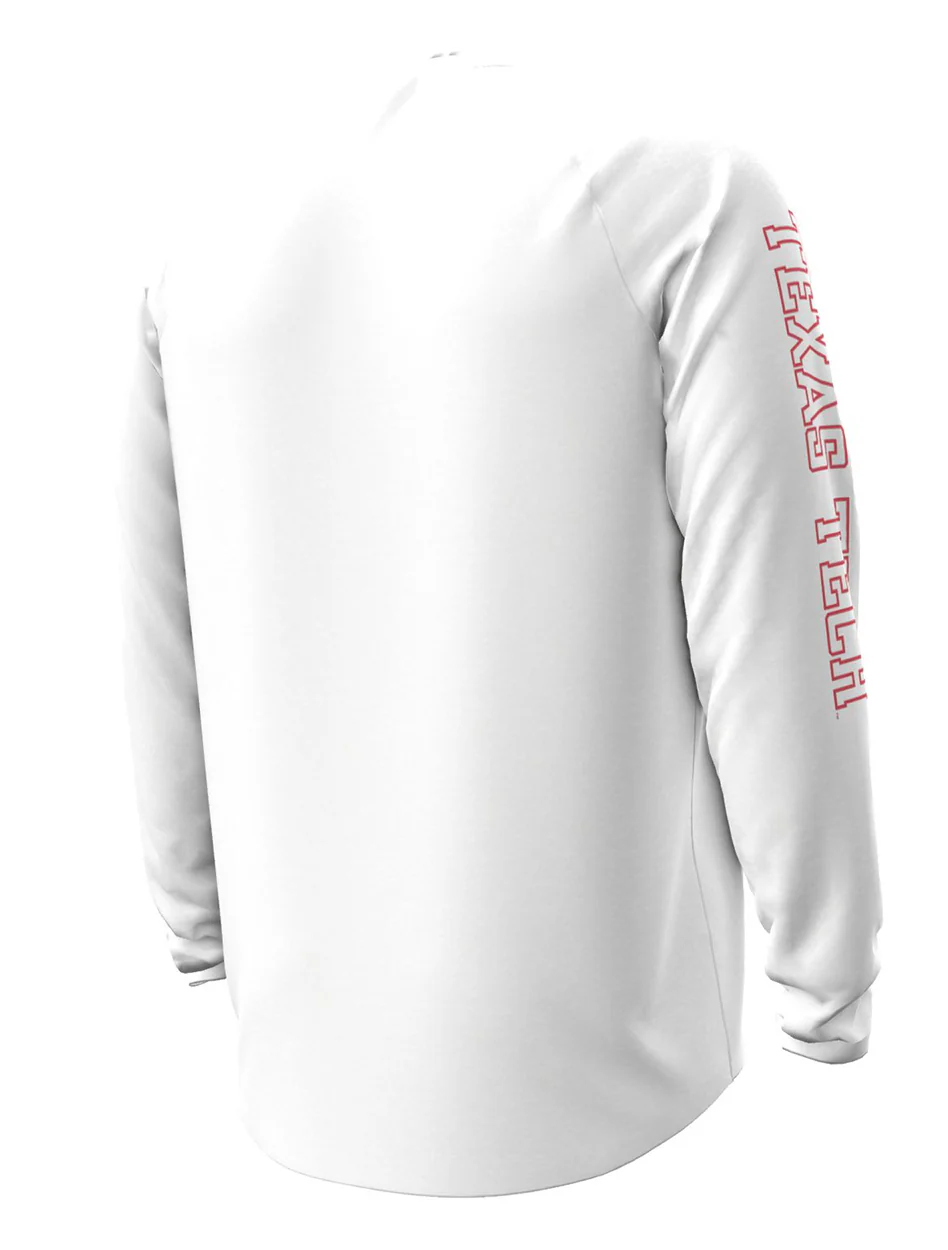 **Under Armour Texas Tech 2023 Season Crew Shooter Shirt Long Sleeve - Image 6