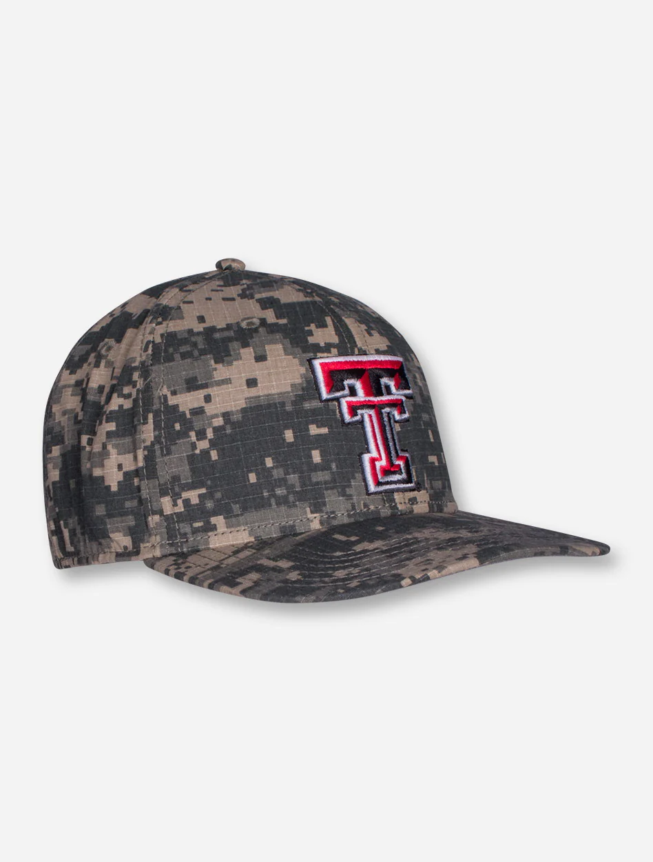 Under Armour Texas Tech 2020 On The Field Camo Stretch Fit Cap - Image 2