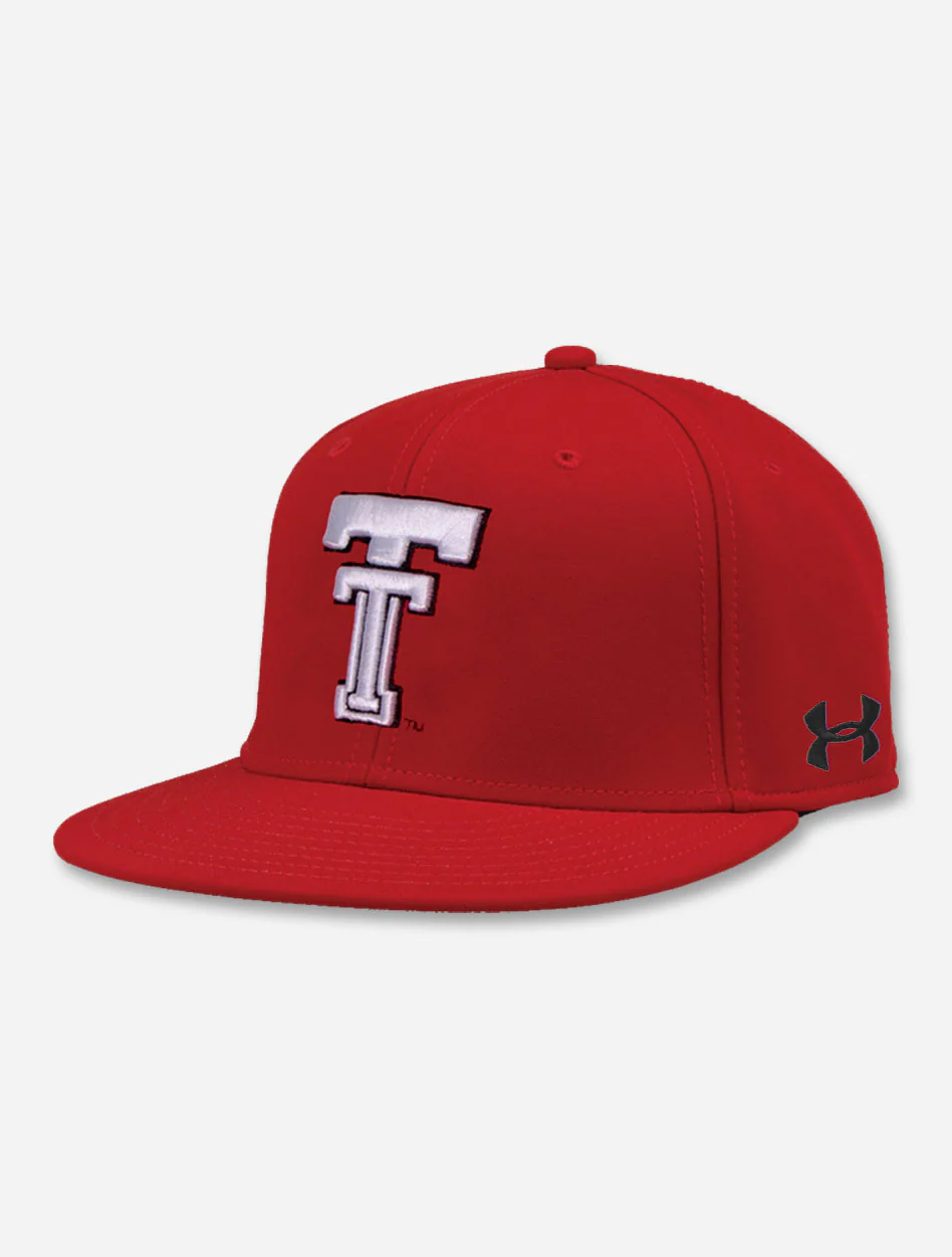 **Under Armour Texas Tech "On the Field" Throwback Red Fitted Cap