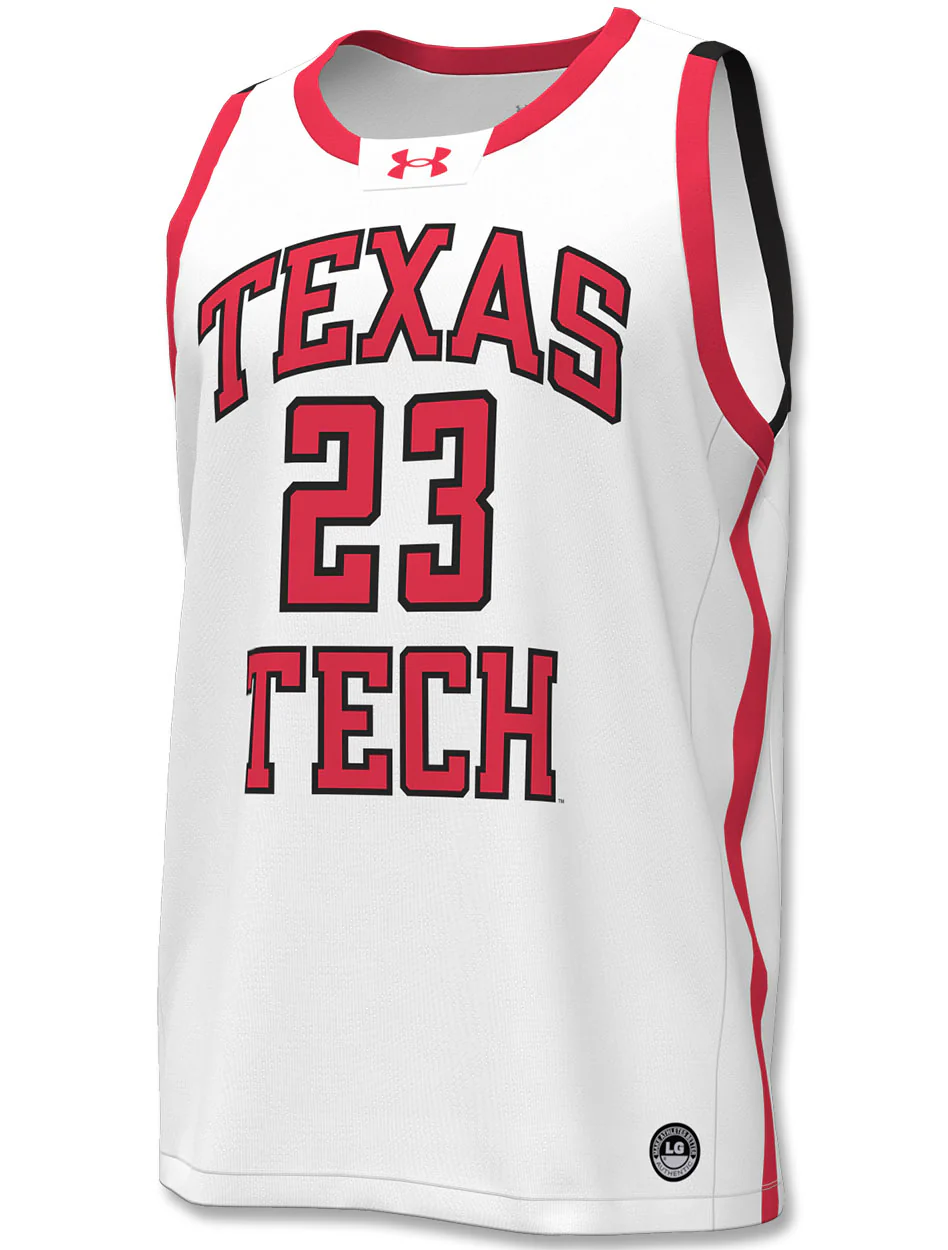 Under Armour Texas Tech 2023 "BKB" #23 Replica Basketball Jersey