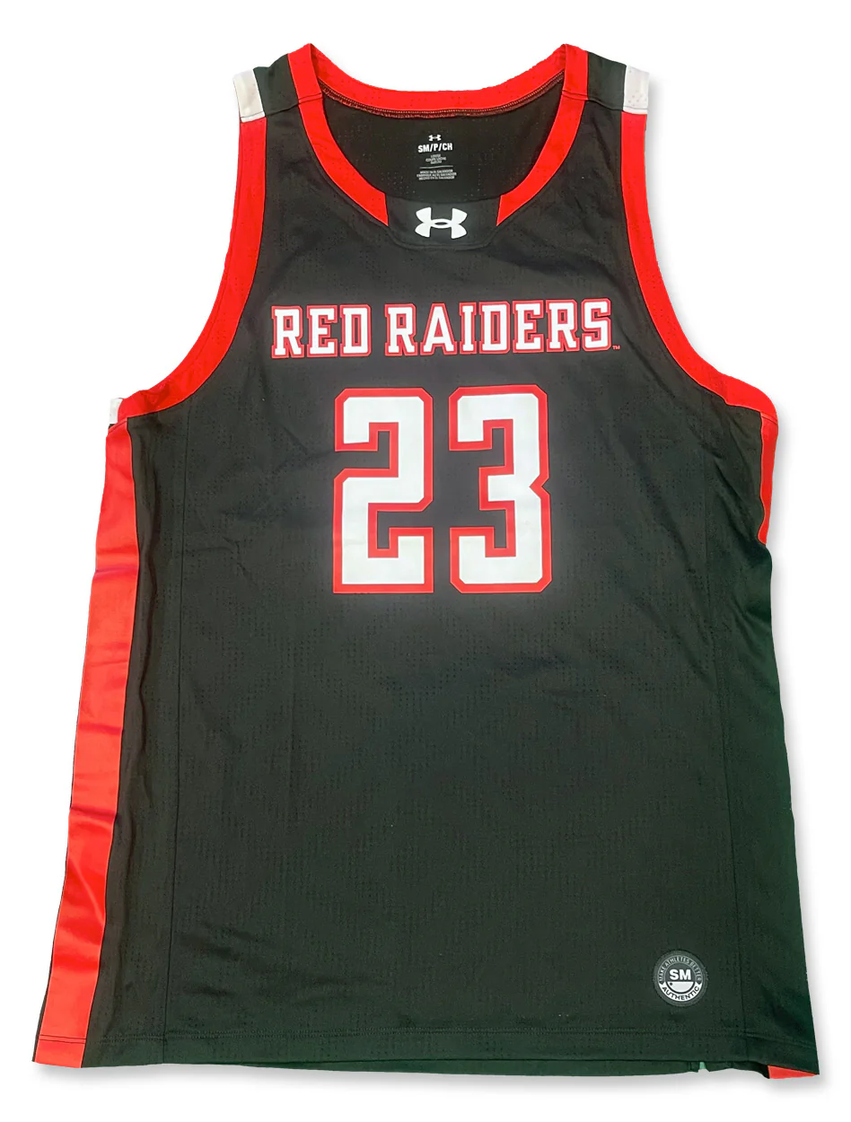Under Armour Texas Tech 2023 "BKB" #23 Replica Basketball Jersey - Image 3