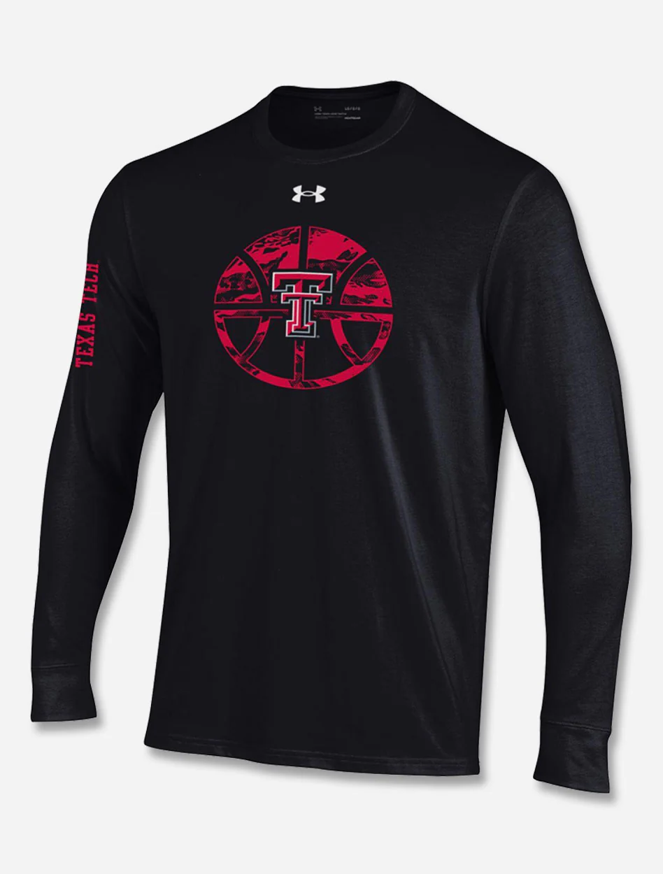 **Under Armour Texas Tech Basketball "Secret Weapon" Black Long Sleeve T-Shirt