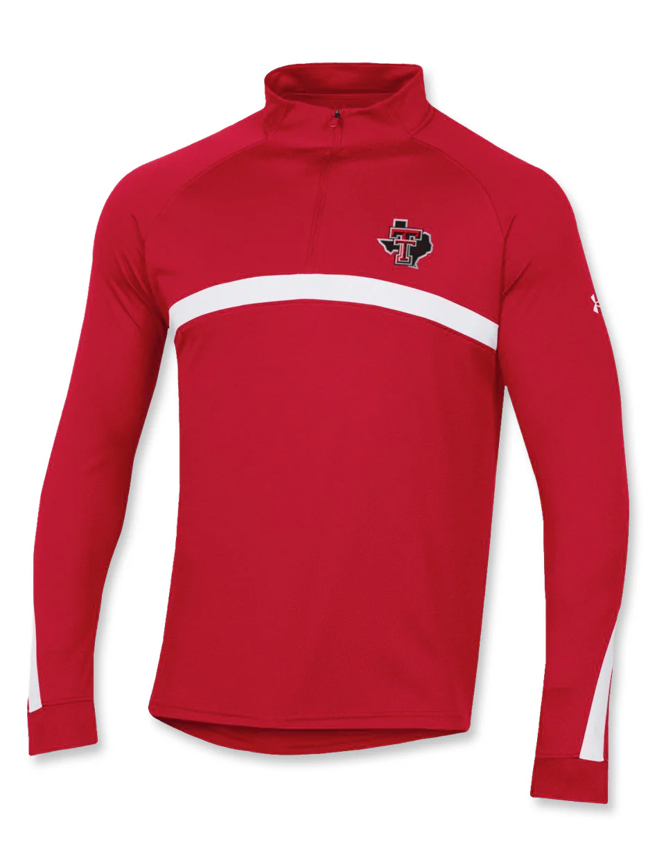 **Under Armour Texas Tech "Pre-Game" Lightweight 1/4 Zip Pullover