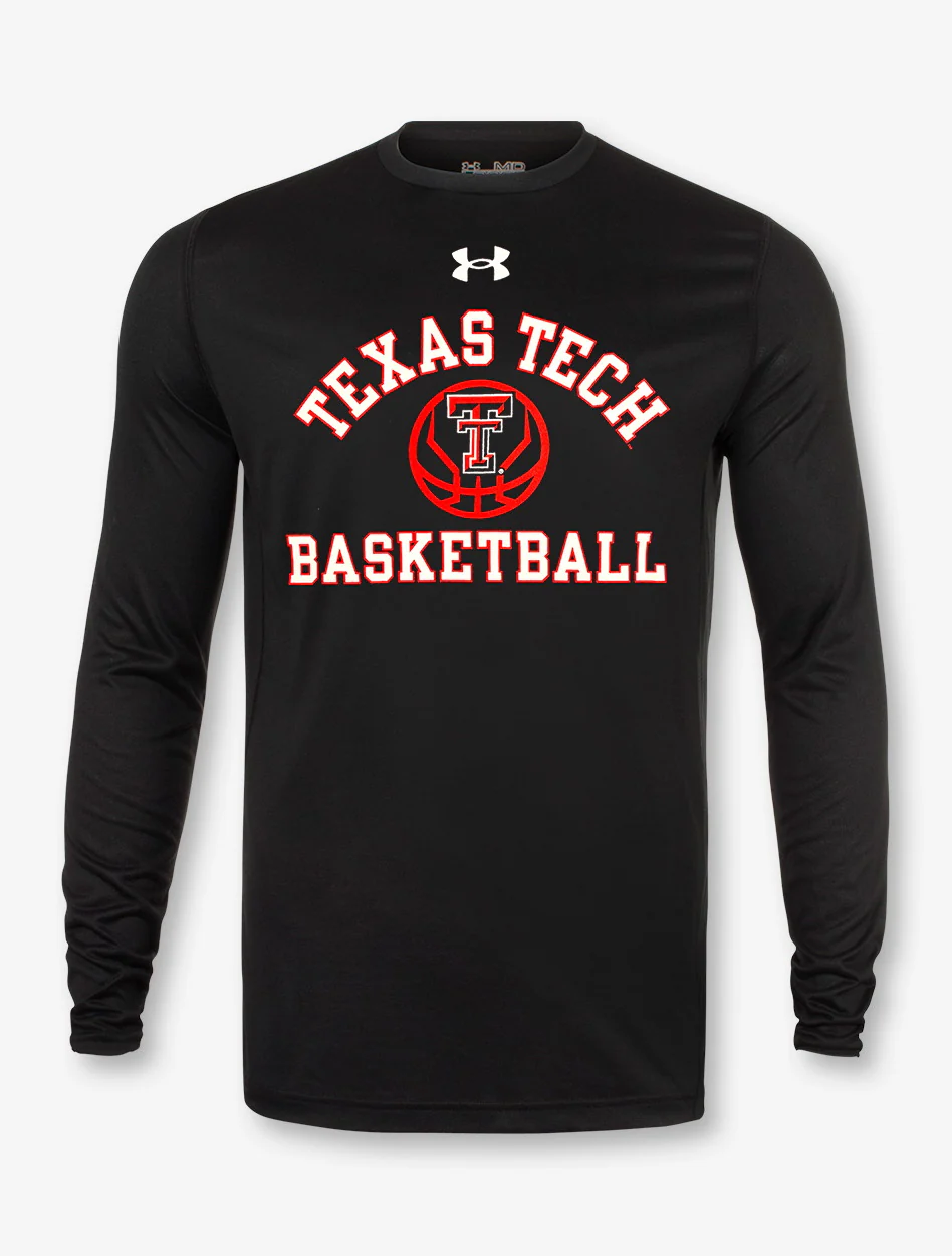 **Under Armour Texas Tech Red Raiders Basketball "Fade Away" Long Sleeve T-Shirt