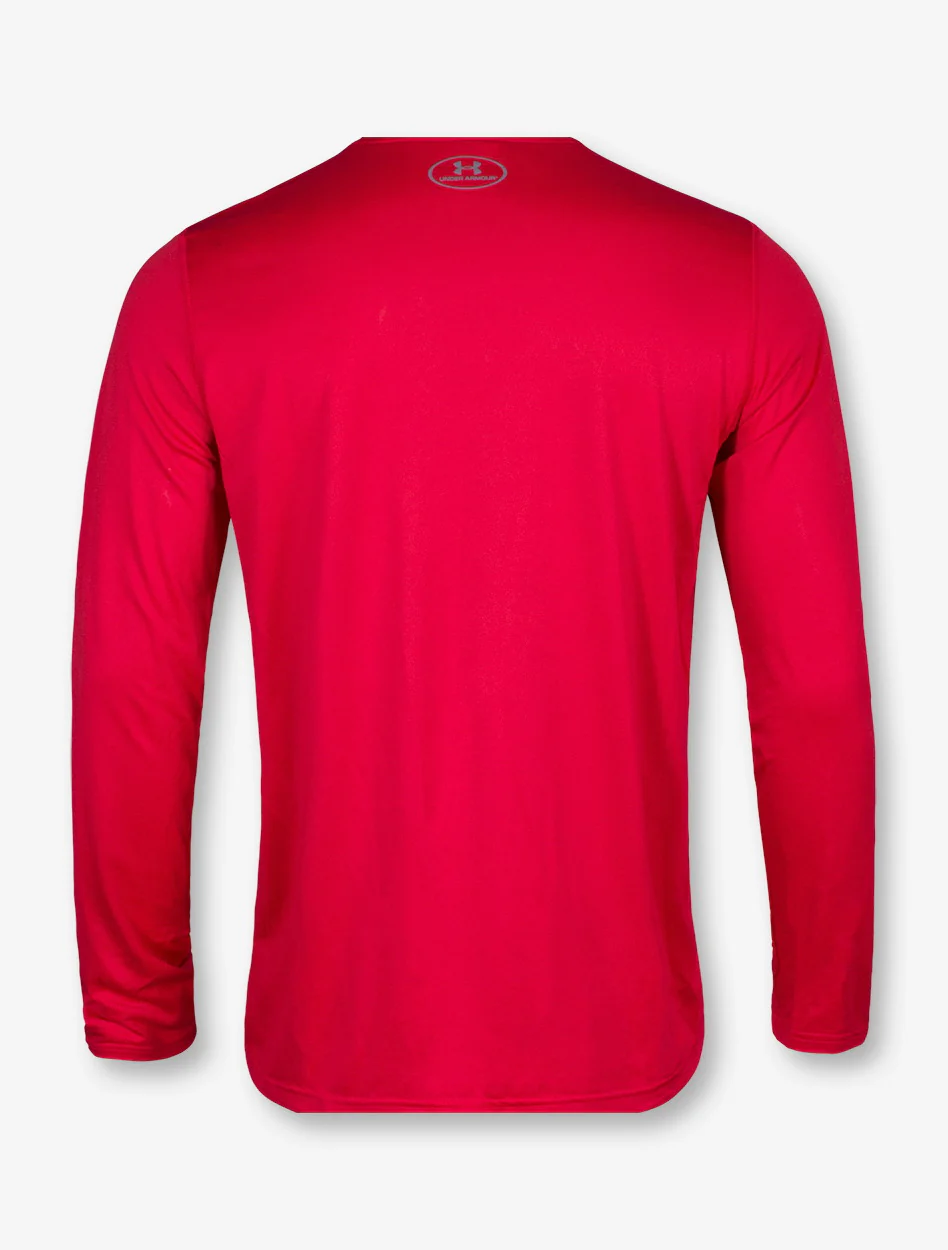 **Under Armour Texas Tech Red Raiders Basketball "Fade Away" Long Sleeve T-Shirt - Image 4