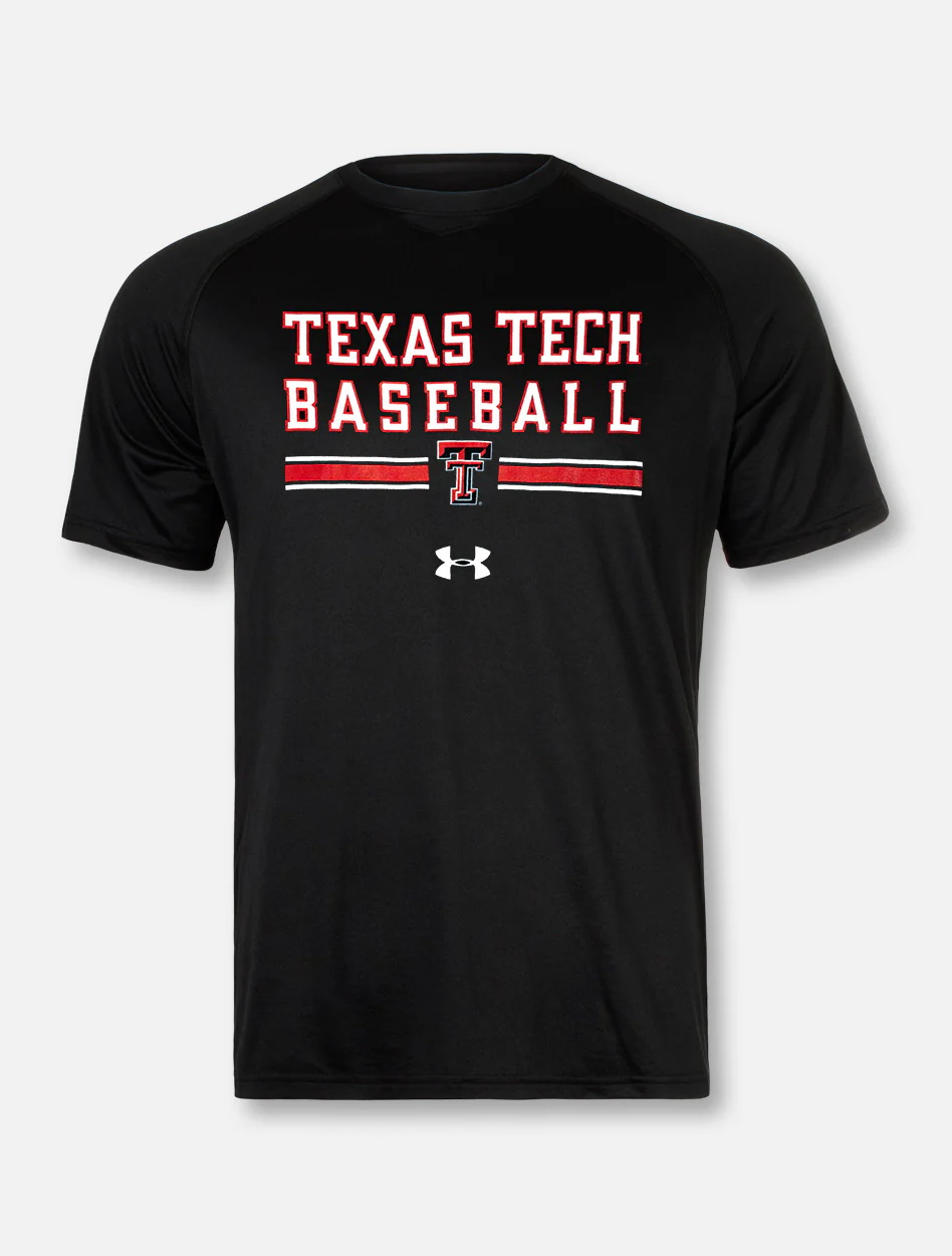**Under Armour Texas Tech Baseball "Wells Runs Deep" Short Sleeve T-Shirt