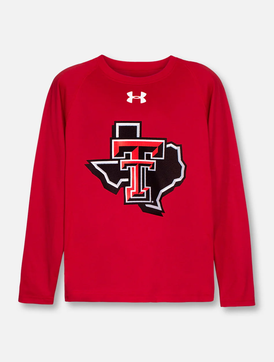 **Under Armour  Texas Tech Red Raiders Double T  YOUTH "Pride" Performance Long Sleeve T-Shirt - Image 5