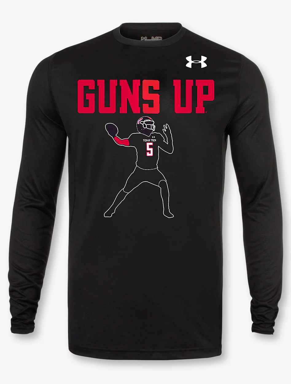 **Under Armour Texas Tech Red Raiders Mahomes Guns Up Long Sleeve T-Shirt