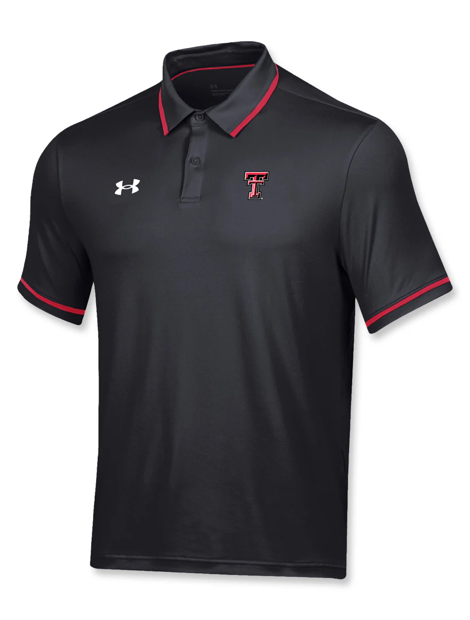 **Under Armour Texas Tech Sideline 2023 "Tipped Pass" Polo