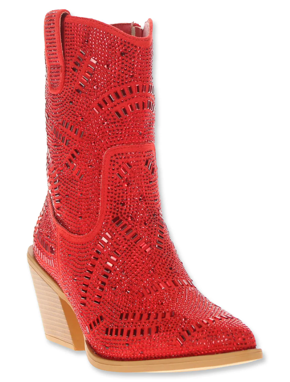 Vaccari "Sadie" Rhinestone Bootie - Image 6
