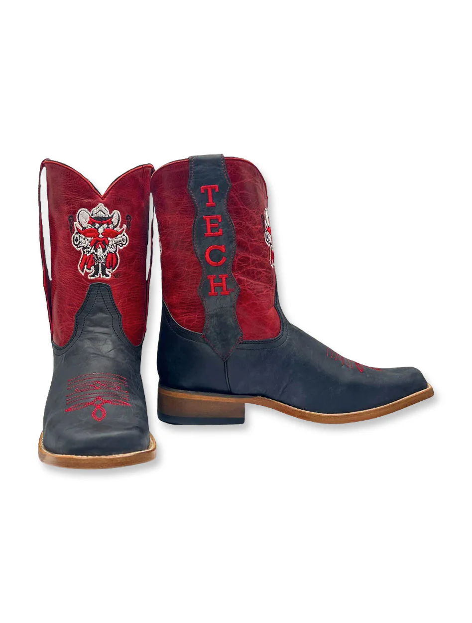 Vaccari Texas Tech "Dakota" Kid's Boots - Image 2