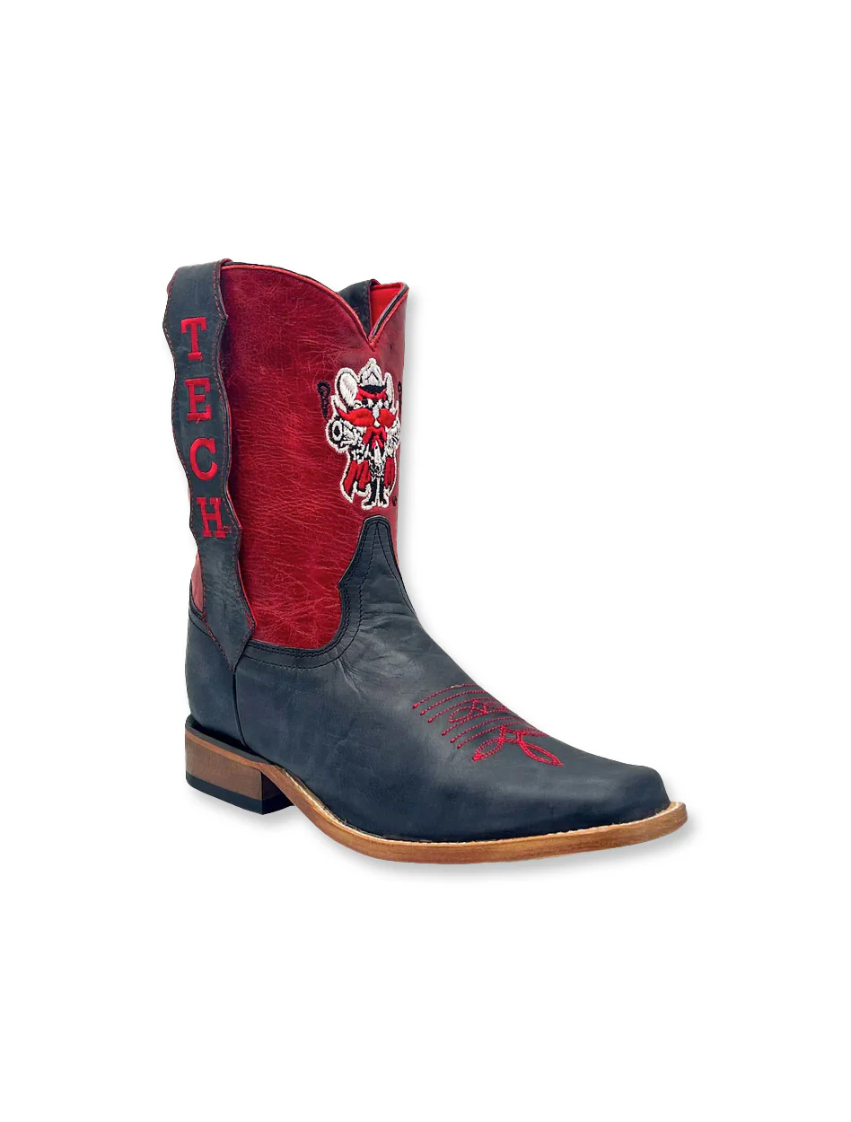 Vaccari Texas Tech "Dakota" Kid's Boots - Image 4