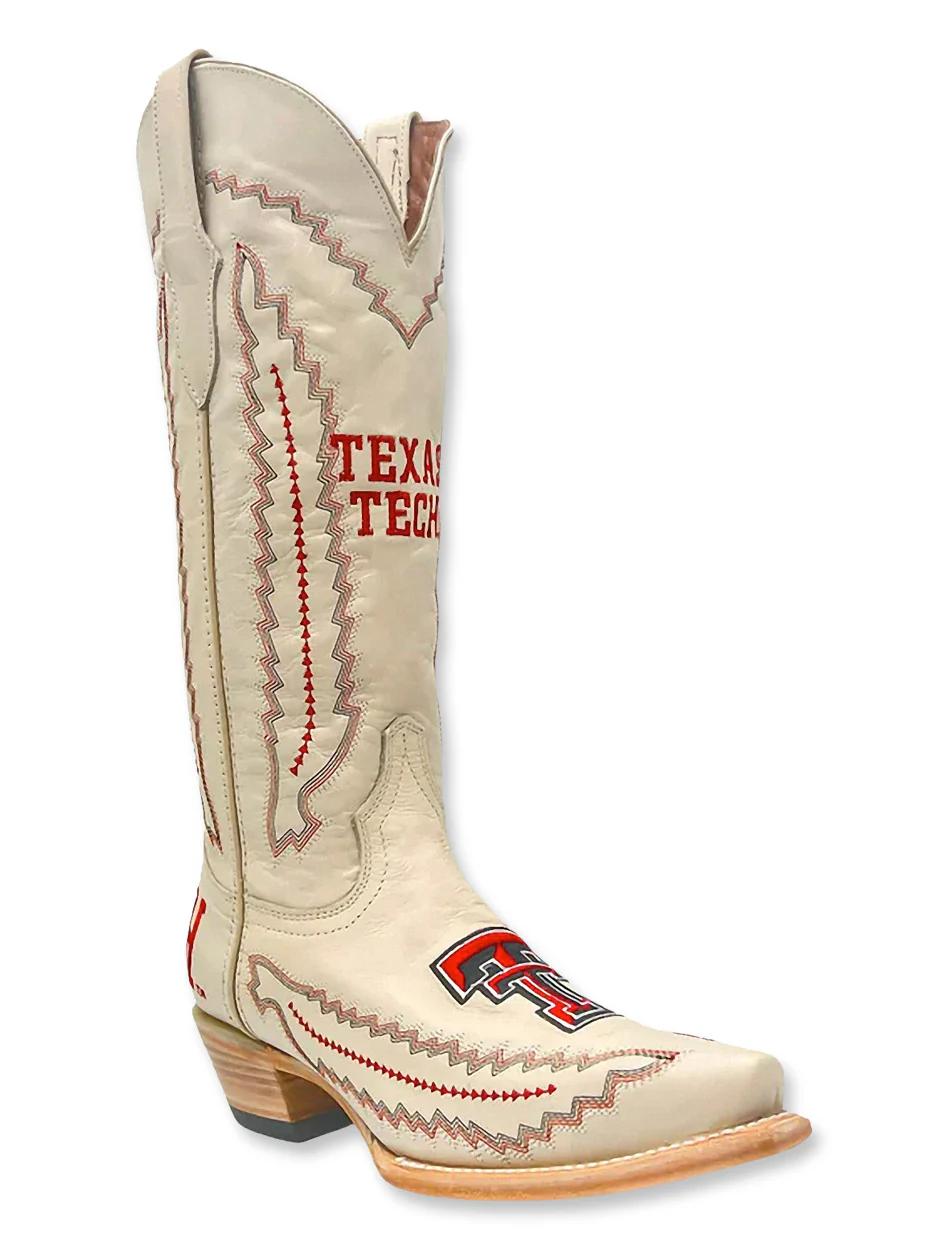 Vaccari Texas Tech "Naomi" Women's Boots - Image 3