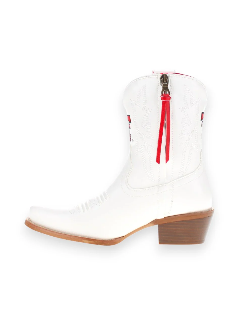 Vaccari Texas Tech "Lynn" Short Bootie - Image 3