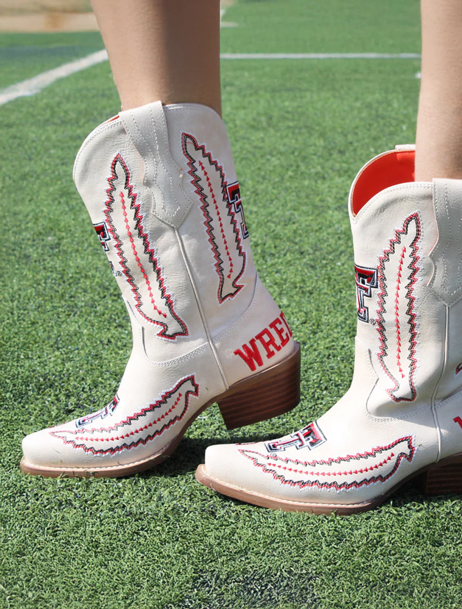 Vaccari Texas Tech "Mimi" Embroidered Women's Boots - Image 2