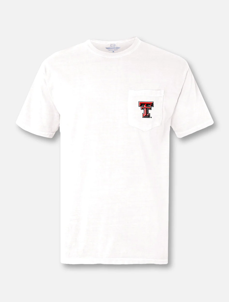 Vineyard Vines Texas Tech Red Raiders Double T "Van with Surfboard" T-Shirt - Image 2