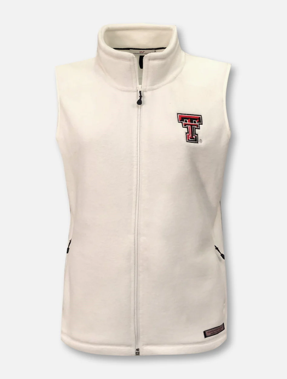 Vineyard Vines Texas Tech Red Raiders "Westerly" Women's Fleece Vest
