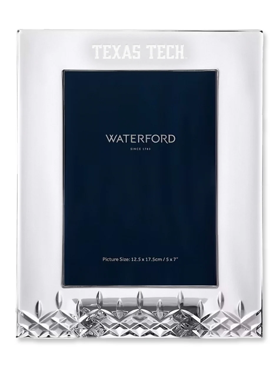 Waterford Texas Tech Lismore Essence 5 x 7 Portrait Frame