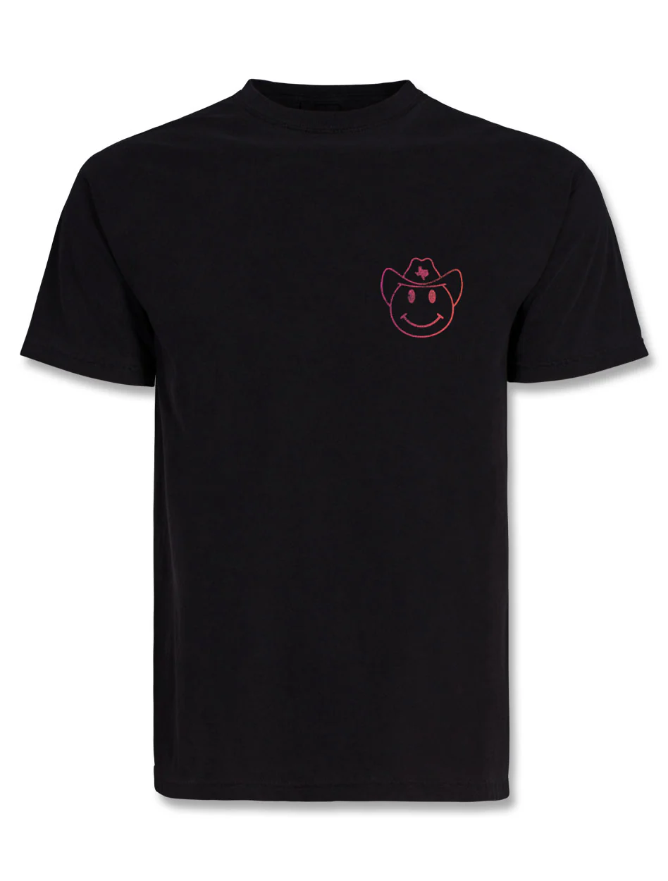 **West Texas "Big Desert Energy" Cactus Comfort Color Black T-Shirt - Image 2