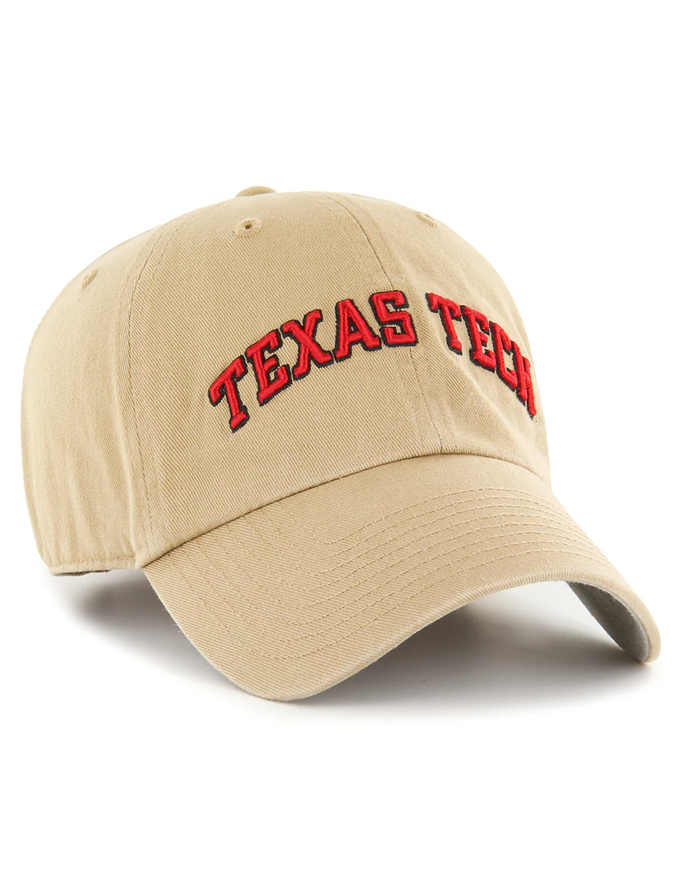 47 Brand Texas Tech "Khaki Archie Script" Adjustable Cap - Image 2
