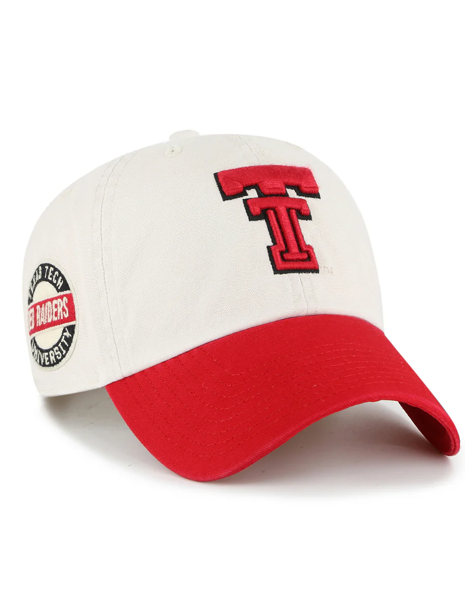 47 Brand Texas Tech Vault Double T "Sidestep" 2 Tone Adjustable Cap - Image 2