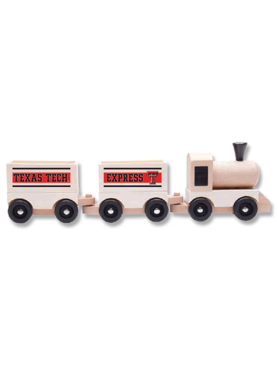 Texas Tech "Express" 3-Piece Wooden Train